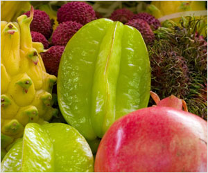 Lychees, Star Fruit, Rambutan