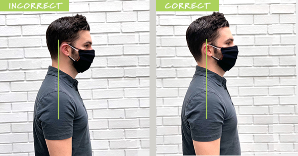 Ear Lobes to Shoulder Posture Check