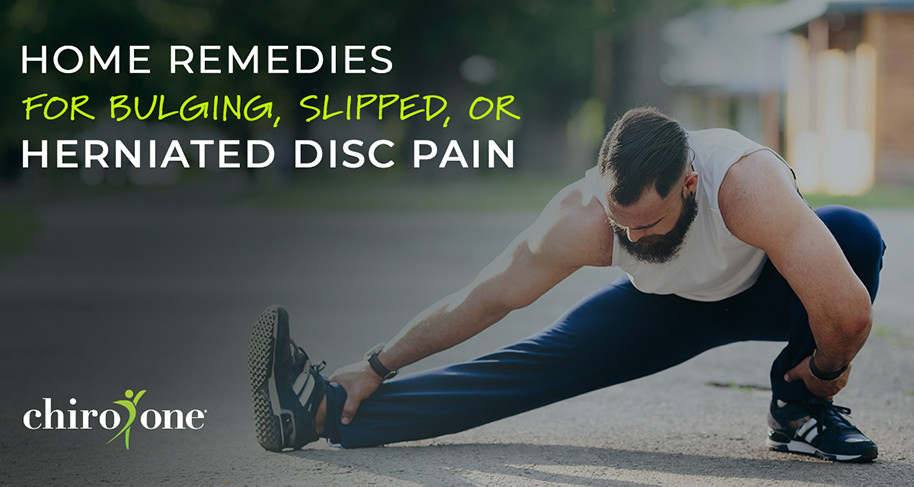 How to Alleviate Pain Associated with a Bulging, Slipped or Herniated Disc at Home