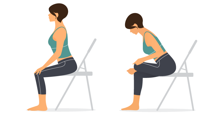 The Simple Seated Stretch: Treats sciatic pain