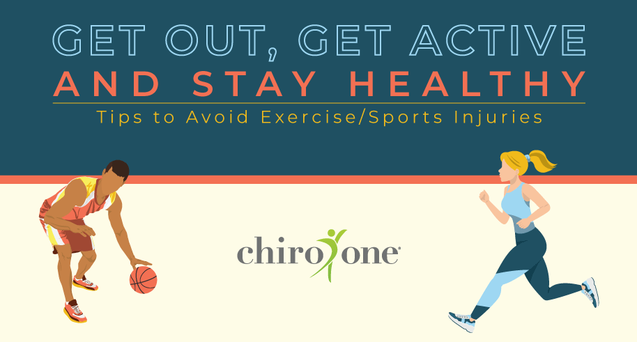 Get Out, Get Active and Stay Healthy - Infographic