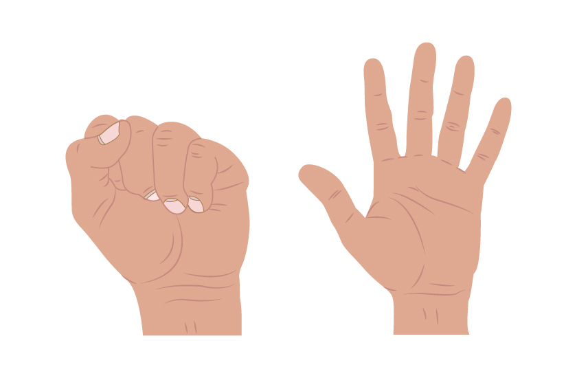 Fist Clench Exercise to Help Relieve or Prevent Tennis Elbow