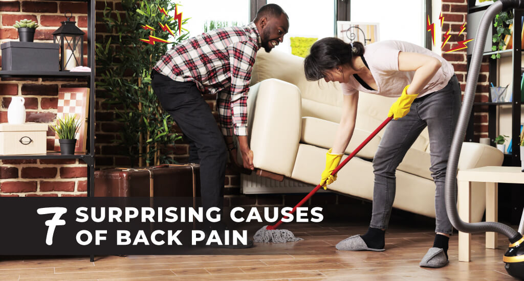 7 Surprising Causes of Back Pain - Chiro One