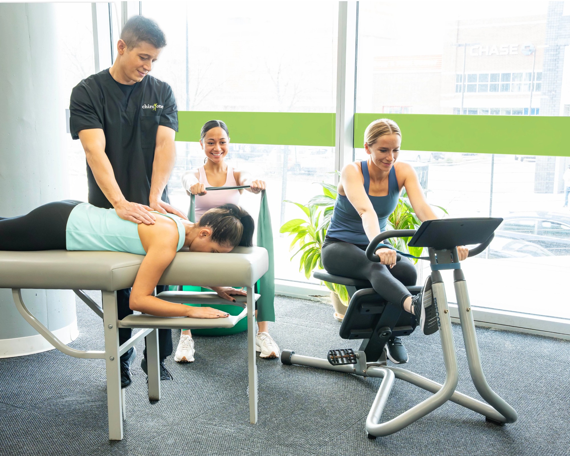 Personalized Rehab Therapy - Patient doing rehabilitation exercises