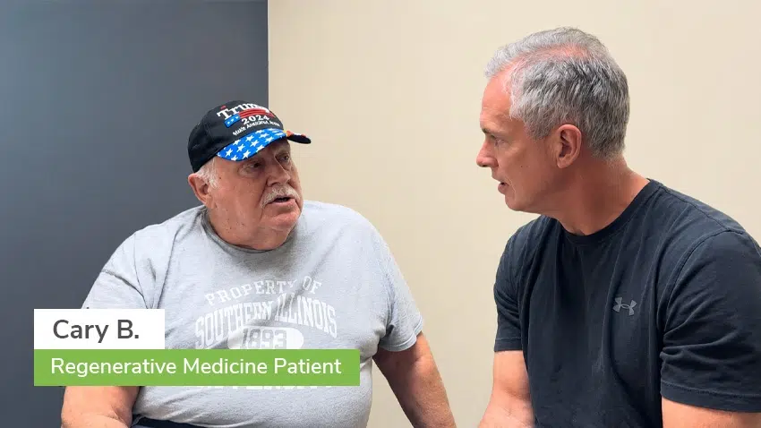 Stem cell Patient - Testimonial Cary