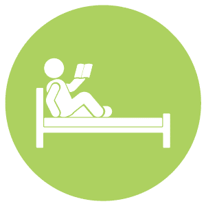 Icon - Lack of activity/a sedentary lifestyle, which can weaken muscles and limit mobility